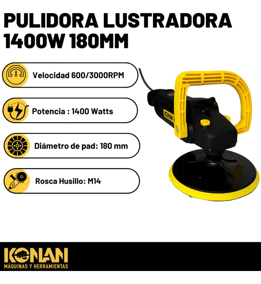 Pulidora Lustradora Konan 1400W miniatura 5
