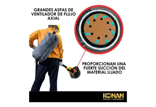 Lijadora de techo y pared miniatura 2