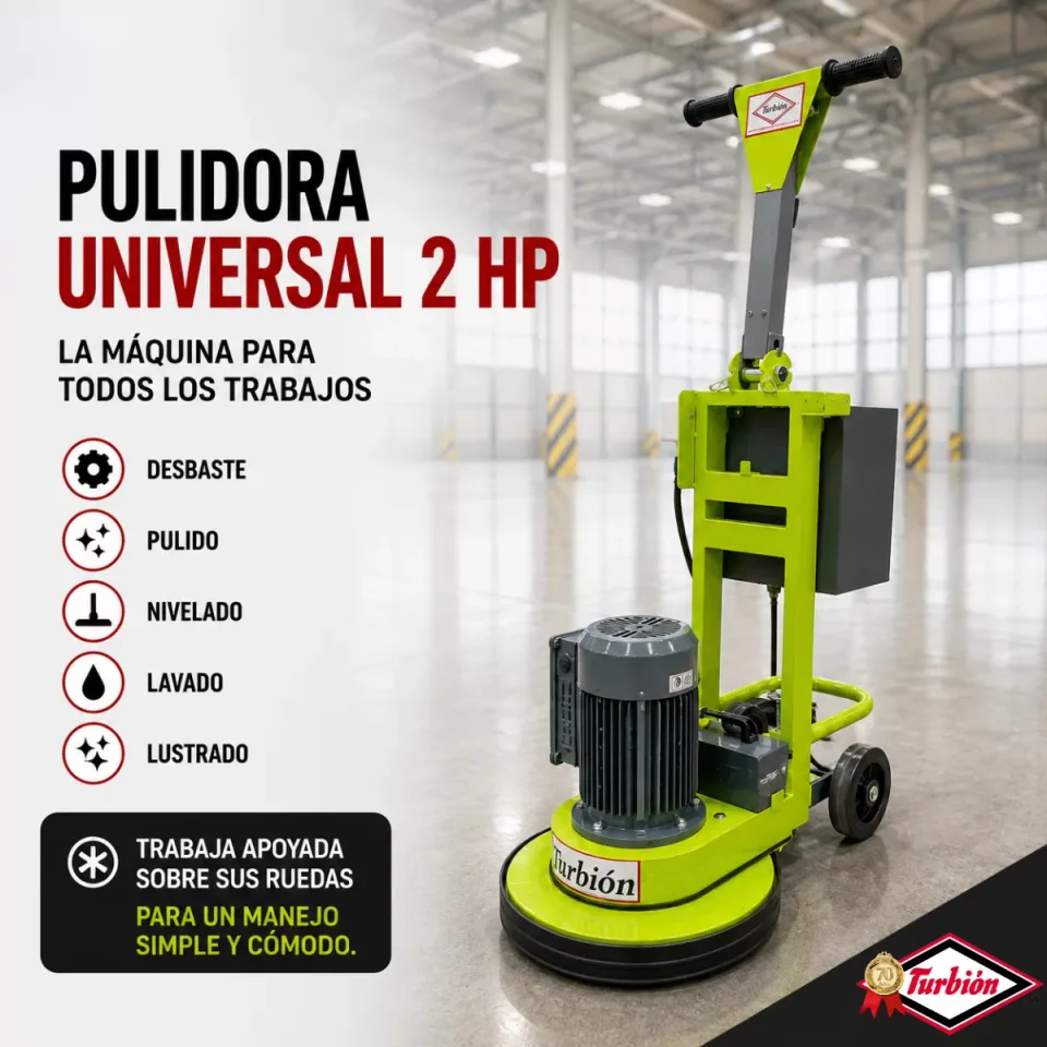 Pulidora Universal 2HP miniatura 4