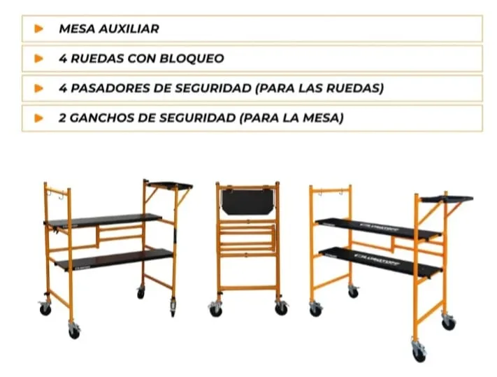 Mini andamio plegable miniatura 4