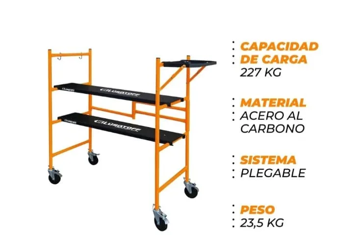 Mini andamio plegable miniatura 2