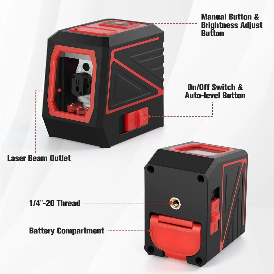 Nivel Laser con tripode 30 metros miniatura 2